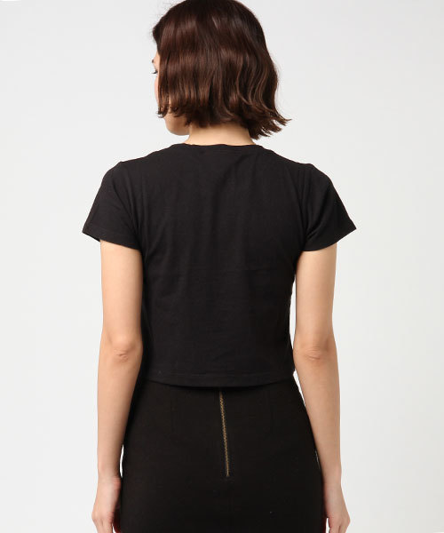 SLY（スライ）の「NAIJEL GRAPH RUM CROPPED T/SH（Tシャツ/カットソー・レディース・レッド/ブラック/ホワイト・2/1）」の5枚目の写真