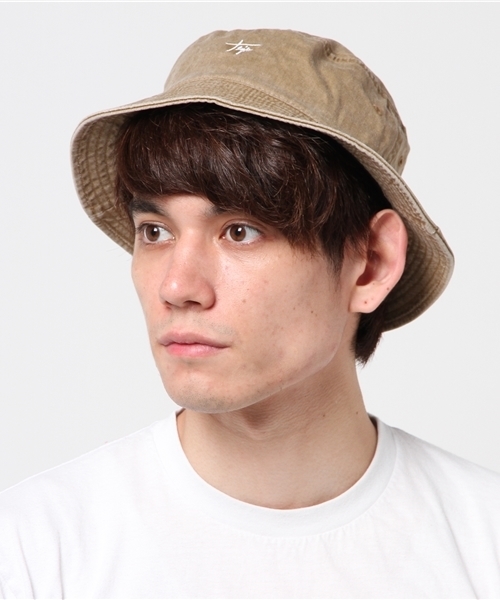 WEGO（ウィゴー）の「WEGO/ピグメントバケットハット（ハット・レディース・サックスブルー/ライトピンク/ブラック/ベージュ/ブルー/オレンジ・FREE）」の18枚目の写真