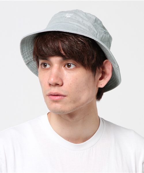 WEGO（ウィゴー）の「WEGO/ピグメントバケットハット（ハット・レディース・サックスブルー/ライトピンク/ブラック/ベージュ/ブルー/オレンジ・FREE）」の19枚目の写真