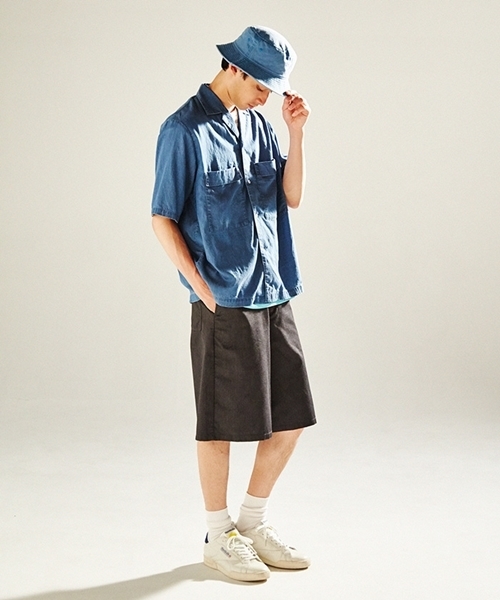 WEGO（ウィゴー）の「WEGO/ピグメントバケットハット（ハット・レディース・サックスブルー/ライトピンク/ブラック/ベージュ/ブルー/オレンジ・FREE）」の20枚目の写真