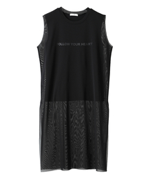 CLANE | SEE THROUGH LAYER LOGO TOPS(Tシャツ/カットソー)