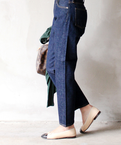 fireservice(ファイヤーサービス)の「【Fire Service x 高橋志津奈】ファイヤーサービス ガールフレンドデニムパンツ(デニムパンツ・レディース・ブルー・24/23/25/26)」の12枚目の写真