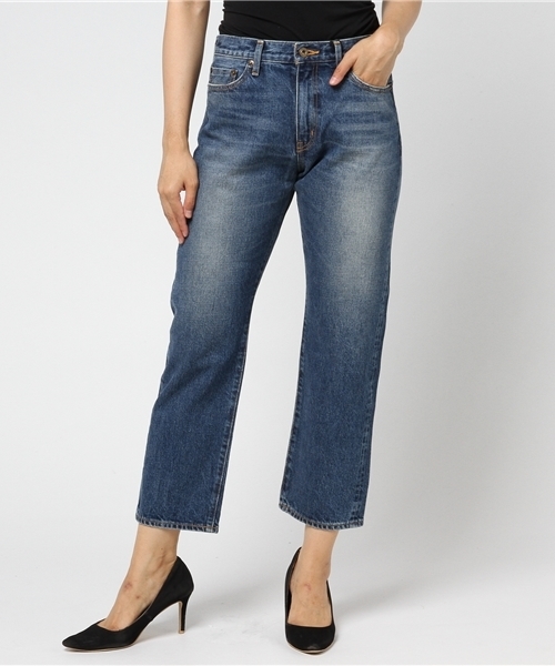 fireservice(ファイヤーサービス)の「【Fire Service x 高橋志津奈】ファイヤーサービス ガールフレンドデニムパンツ(デニムパンツ・レディース・ブルー・24/23/25/26)」の18枚目の写真