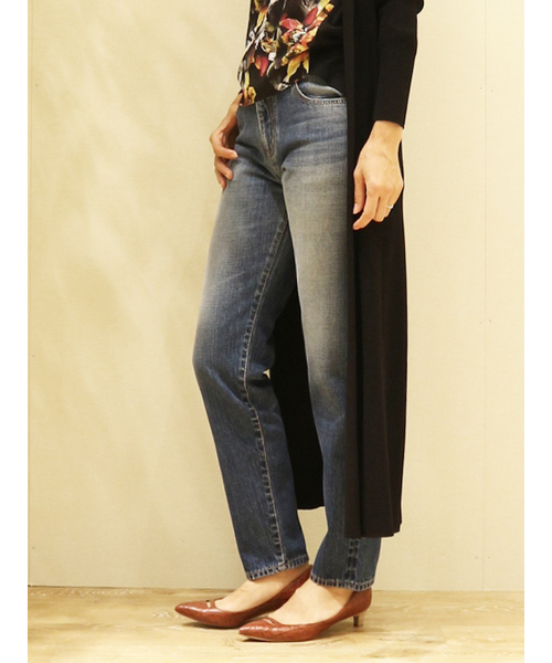 fireservice(ファイヤーサービス)の「【Fire Service x 高橋志津奈】ファイヤーサービス ガールフレンドデニムパンツ(デニムパンツ・レディース・ブルー・24/23/25/26)」の21枚目の写真