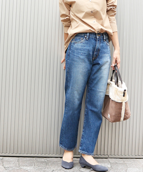 fireservice(ファイヤーサービス)の「【Fire Service x 高橋志津奈】ファイヤーサービス ガールフレンドデニムパンツ(デニムパンツ・レディース・ブルー・24/23/25/26)」の20枚目の写真