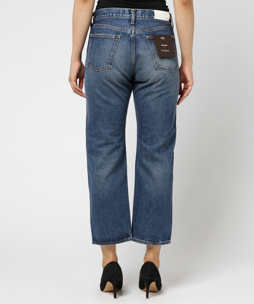 fireservice(ファイヤーサービス)の「【Fire Service x 高橋志津奈】ファイヤーサービス ガールフレンドデニムパンツ(デニムパンツ・レディース・ブルー・24/23/25/26)」の6枚目の写真