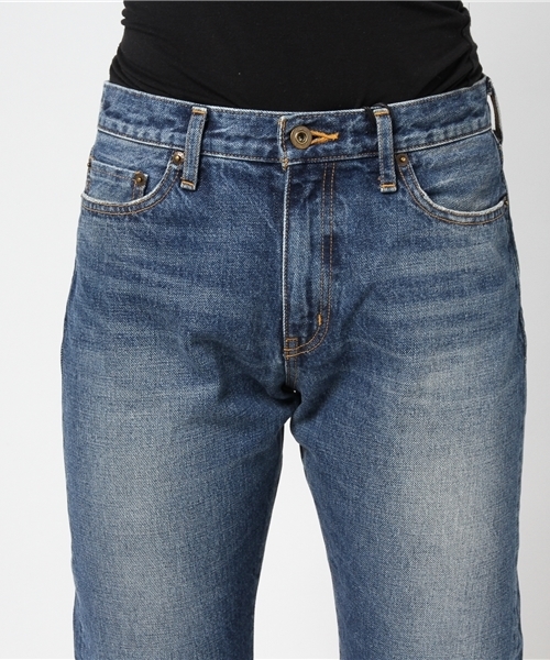 fireservice(ファイヤーサービス)の「【Fire Service x 高橋志津奈】ファイヤーサービス ガールフレンドデニムパンツ(デニムパンツ・レディース・ブルー・24/23/25/26)」の7枚目の写真