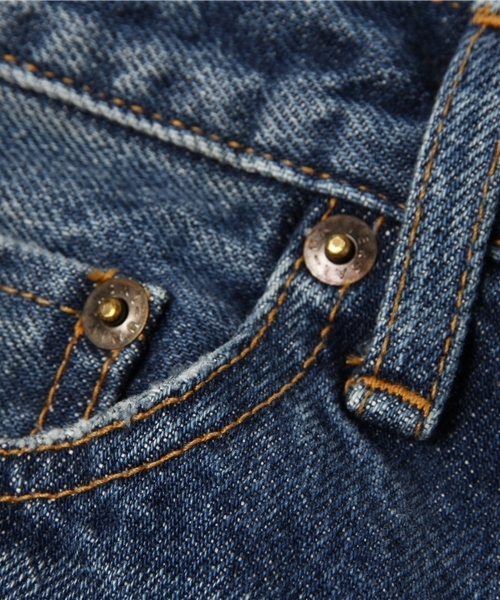 fireservice(ファイヤーサービス)の「【Fire Service x 高橋志津奈】ファイヤーサービス ガールフレンドデニムパンツ(デニムパンツ・レディース・ブルー・24/23/25/26)」の5枚目の写真