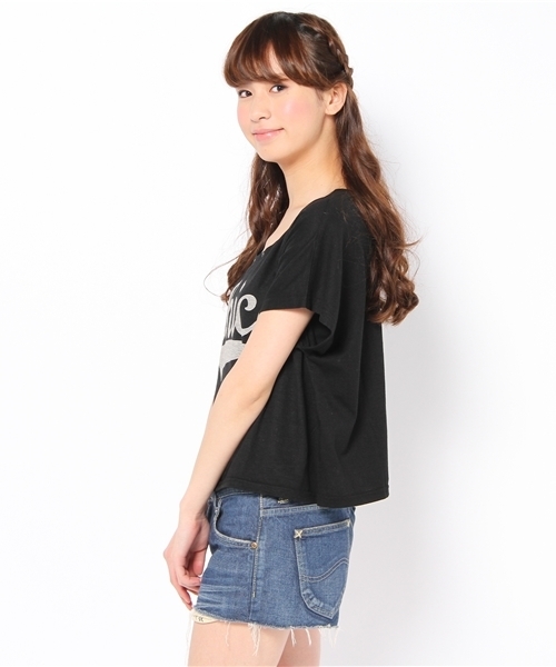 Chico（チコ）の「ChicoスタッズT（Tシャツ/カットソー・レディース・ホワイト/グレー/ブラック/ワインレッド・FREE）」の10枚目の写真