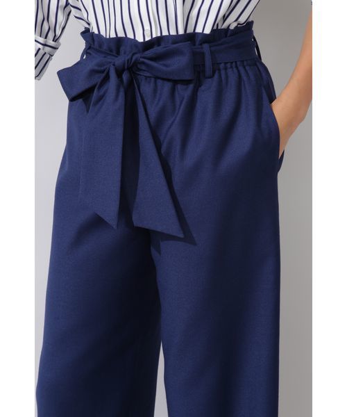 22 OCTOBRE（ヴァンドゥ－オクトーブル）の「◆サキソニーワイドパンツ（その他パンツ・レディース・ベージュ/ネイビー/ブルー・38/36）」の18枚目の写真