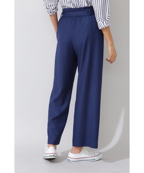 22 OCTOBRE（ヴァンドゥ－オクトーブル）の「◆サキソニーワイドパンツ（その他パンツ・レディース・ベージュ/ネイビー/ブルー・38/36）」の20枚目の写真