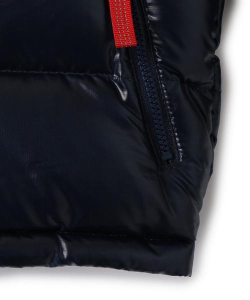 patagonia（パタゴニア）の「【patagonia(パタゴニア)】Down Sweater Hoody（ダウンジャケット/コート・キッズ・ライラック/オリーブ/ネイビー・4T/3T/5T）」の7枚目の写真