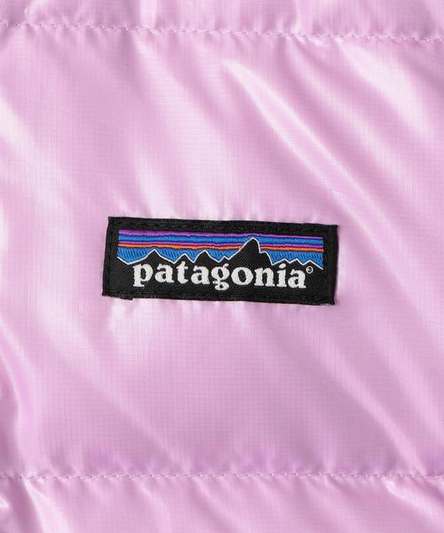 patagonia（パタゴニア）の「【patagonia(パタゴニア)】Down Sweater Hoody（ダウンジャケット/コート・キッズ・ライラック/オリーブ/ネイビー・4T/3T/5T）」の13枚目の写真