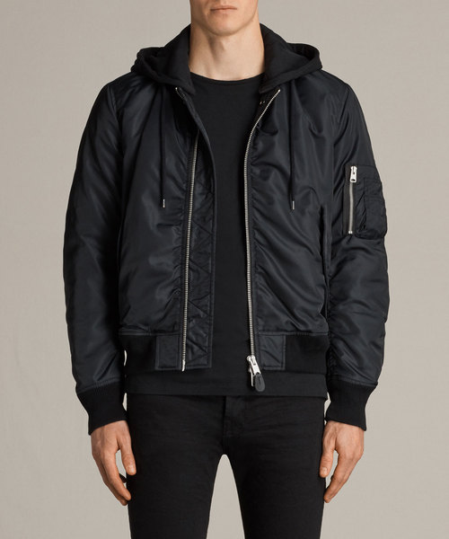 定価6万円 オールセインツ【ALL SAINTS】ヘリンボーン ウールPコートL ALLSAINTS（オールセインツ）の「MANOR WOOL COAT | マナー