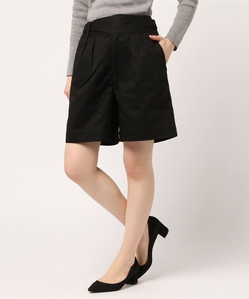 LOWRYS FARM（ローリーズファーム）の「ＧＵＲＵＫＡＳＨＯＲＴＰＡＮＴＳ　777537 （その他パンツ・レディース・ブラック/ベージュ/カーキ・MEDIUM/LARGE）」の9枚目の写真