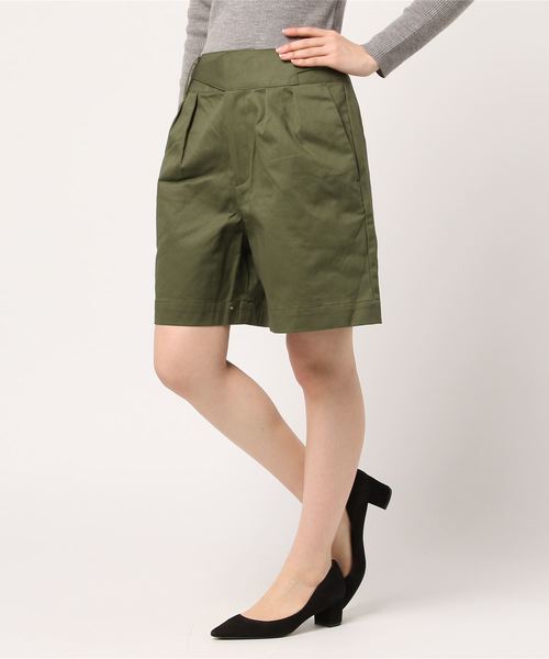 LOWRYS FARM（ローリーズファーム）の「ＧＵＲＵＫＡＳＨＯＲＴＰＡＮＴＳ　777537 （その他パンツ・レディース・ブラック/ベージュ/カーキ・MEDIUM/LARGE）」の7枚目の写真