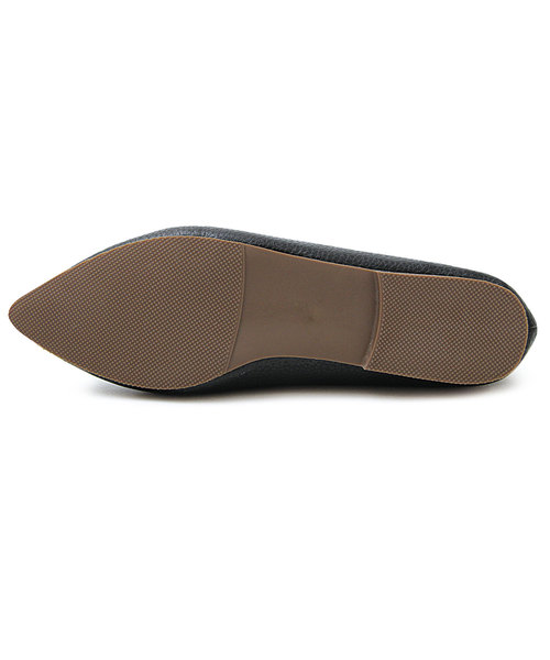 A.M.S.（エーエムエス）の「【A.M.S./エーエムエス】 ポインテッドトゥ フラットパンプス  / フラットシューズ（パンプス・レディース・ブラック/ベージュ/シルバー/ブラック系その他/シルバー系その他・SS/S/M/L/XL）」の14枚目の写真