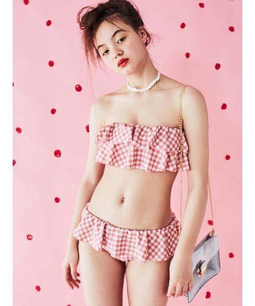 Merry Jenny メリージェニー の 夏のギンガムドットビキニ 水着 Wear