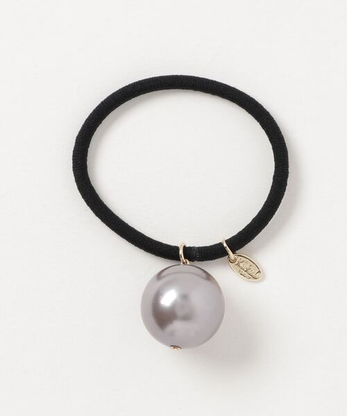 tone（トーン）の「【KuKuLu TOKYO】パールポニー（ヘアゴム・レディース・グレー/ブラウン/ホワイト/レッド/ダークブラウン/ブラック/グリーン/ゴールド/パープル/ピンク/ブルー・FREE）」の3枚目の写真