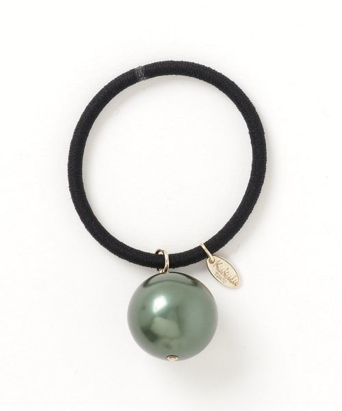 tone（トーン）の「【KuKuLu TOKYO】パールポニー（ヘアゴム・レディース・グレー/ブラウン/ホワイト/レッド/ダークブラウン/ブラック/グリーン/ゴールド/パープル/ピンク/ブルー・FREE）」の18枚目の写真