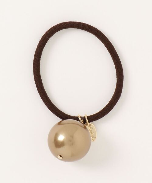 tone（トーン）の「【KuKuLu TOKYO】パールポニー（ヘアゴム・レディース・グレー/ブラウン/ホワイト/レッド/ダークブラウン/ブラック/グリーン/ゴールド/パープル/ピンク/ブルー・FREE）」の14枚目の写真