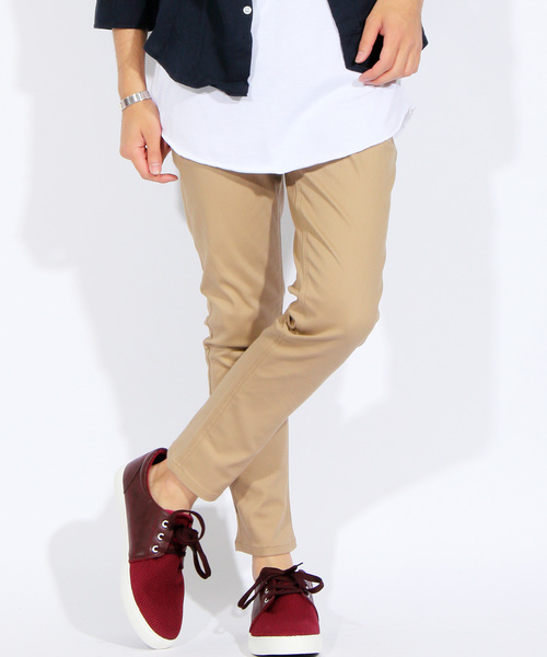 8(eight)(エイト)の「ストレッチアンクル丈スキニーパンツ(チノパンツ・メンズ・ホワイト/ブラック/グレー/チャコールグレー/グレー系その他/グレー系その他2/ワイン/ベージュ/カーキ/ネイビー・MEDIUM/LARGE/X-LARGE)」の7枚目の写真