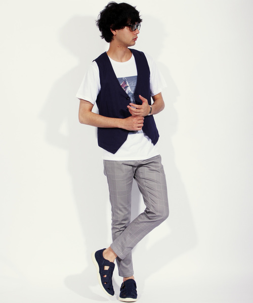 8(eight)(エイト)の「ストレッチアンクル丈スキニーパンツ(チノパンツ・メンズ・ホワイト/ブラック/グレー/チャコールグレー/グレー系その他/グレー系その他2/ワイン/ベージュ/カーキ/ネイビー・MEDIUM/LARGE/X-LARGE)」の15枚目の写真