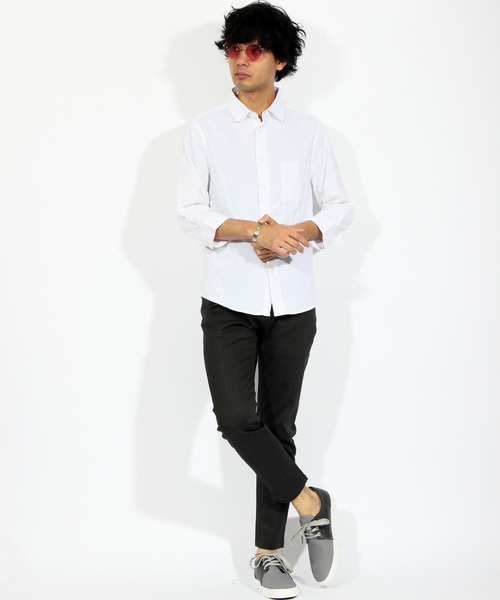 8(eight)(エイト)の「ストレッチアンクル丈スキニーパンツ(チノパンツ・メンズ・ホワイト/ブラック/グレー/チャコールグレー/グレー系その他/グレー系その他2/ワイン/ベージュ/カーキ/ネイビー・MEDIUM/LARGE/X-LARGE)」の16枚目の写真