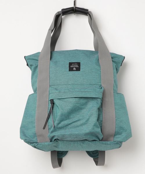 and mikka(アンドミカ)の「【WEB限定】and mikka / 軽量 2wayトート&リュック マザーズリュック(バックパック/リュック・レディース・ブラック/グレー/グリーン/ネイビー/イエロー/ピンク/カーキ・FREE)」の13枚目の写真