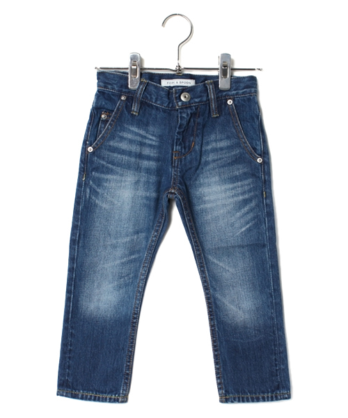 URBAN RESEARCH DOORS KIDS(アーバン リサーチ ドアーズ キッズ )の「DOORS KidsDenim9分丈加工(デニムパンツ・キッズ・ブルー・110/120/100)」の1枚目の写真