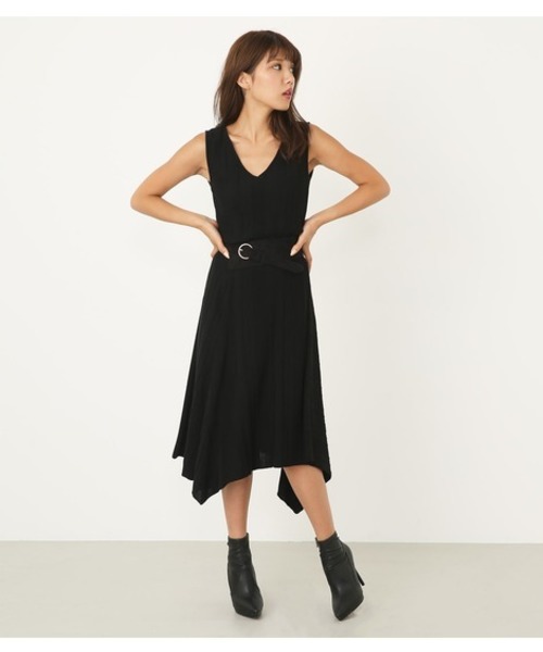 セール Mix Pattern Knit ワンピース ワンピース Rienda リエンダ のファッション通販 Zozotown