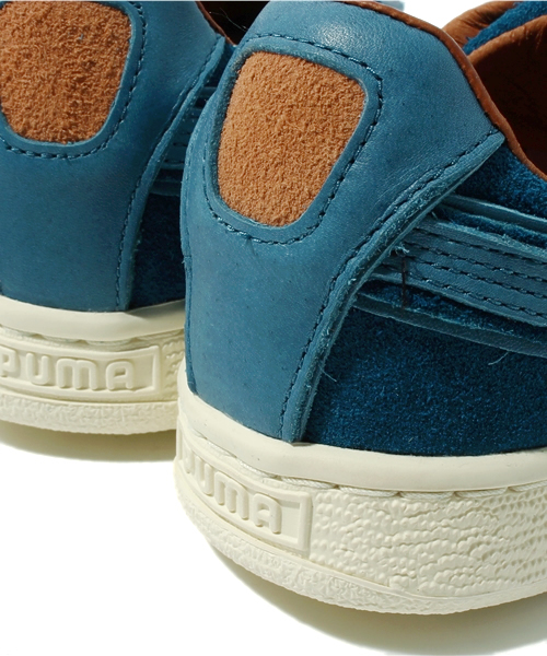 Alexander McQUEEN PUMA（アレキサンダーマックイーンプーマ）の「AMQ SUEDE (UNISEX) - ALEXANDER MCQUEEN PUMA - SUEDE（スニーカー・メンズ・ブルー/ブラック・10/11/3/4/5/6/7/8/9）」の9枚目の写真