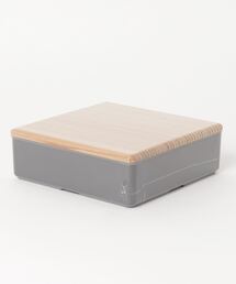 U.Q（ユウキュウ）の「【セール対象外】木蓋のお弁当箱-土佐古代杉-　OJU（お弁当箱）」