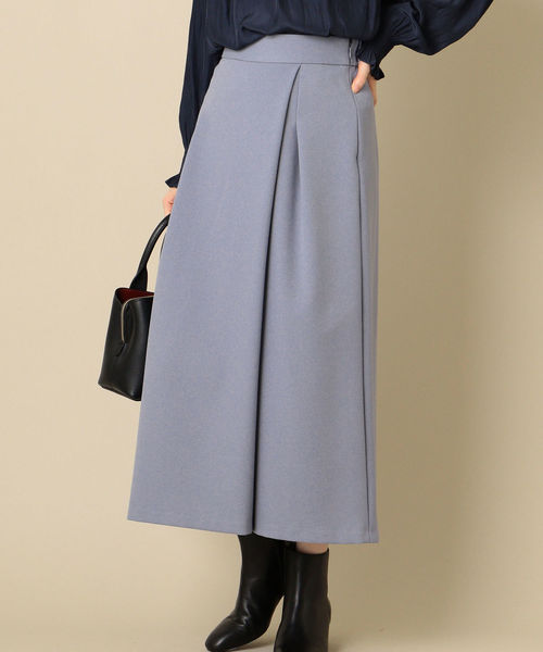 SHIPS（シップス）の「ラップワイドパンツlight blue（その他パンツ・レディース・ライトブルー・38/36）」の2枚目の写真