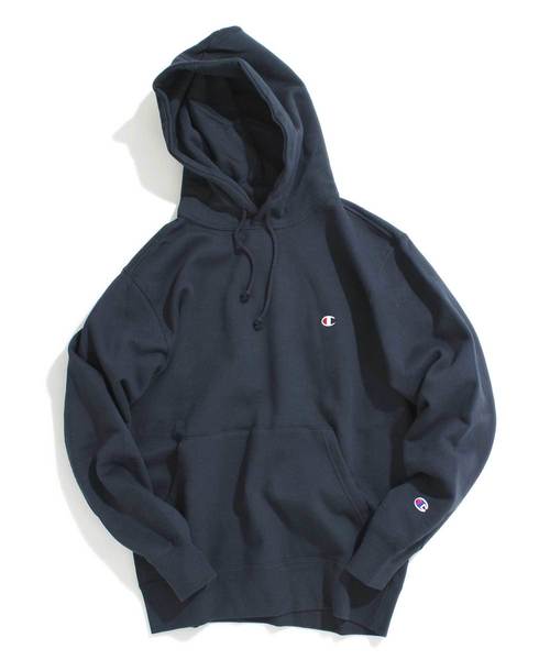 Champion（チャンピオン）の「【Champion/チャンピオン】スウェットパーカー（パーカー・メンズ・ブラック/ネイビー/グレー/オフホワイト・MEDIUM/LARGE/X-LARGE）」の4枚目の写真