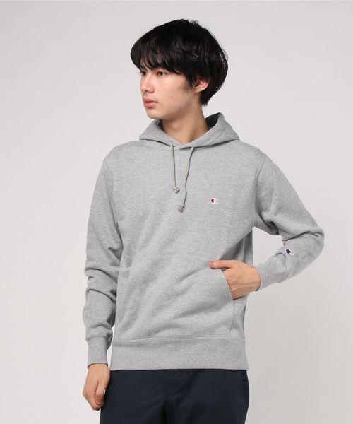 Champion（チャンピオン）の「【Champion/チャンピオン】スウェットパーカー（パーカー・メンズ・ブラック/ネイビー/グレー/オフホワイト・MEDIUM/LARGE/X-LARGE）」の7枚目の写真