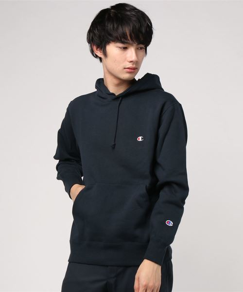 Champion（チャンピオン）の「【Champion/チャンピオン】スウェットパーカー（パーカー・メンズ・ブラック/ネイビー/グレー/オフホワイト・MEDIUM/LARGE/X-LARGE）」の8枚目の写真