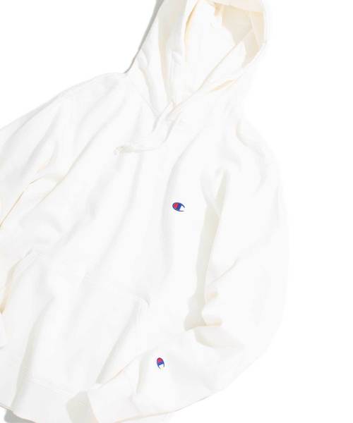 Champion（チャンピオン）の「【Champion/チャンピオン】スウェットパーカー（パーカー・メンズ・ブラック/ネイビー/グレー/オフホワイト・MEDIUM/LARGE/X-LARGE）」の14枚目の写真