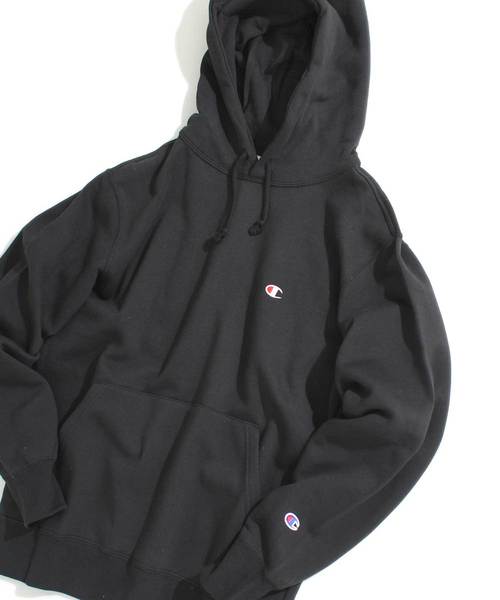 Champion（チャンピオン）の「【Champion/チャンピオン】スウェットパーカー（パーカー・メンズ・ブラック/ネイビー/グレー/オフホワイト・MEDIUM/LARGE/X-LARGE）」の13枚目の写真