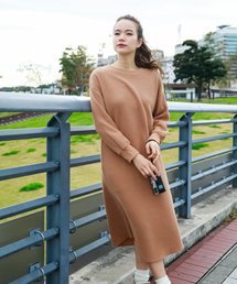 niko and... | フワフワ起毛ワッフルワンピース(ワンピース)