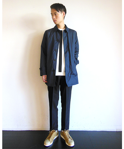 WHO'S WHO gallery(フーズフーギャラリー)の「モードスラックス(スラックス・メンズ・ブラック/ネイビー/グレー・LARGE/MEDIUM)」の18枚目の写真
