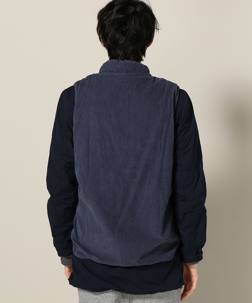 SAVE KHAKI UNITED（セーブカーキユナイテッド）の「SKU CORDUROY AND BERBER VEST #（ブルゾン・メンズ・オリーブ/ブラック系その他/ダークブルー・SMALL/MEDIUM/LARGE）」の9枚目の写真