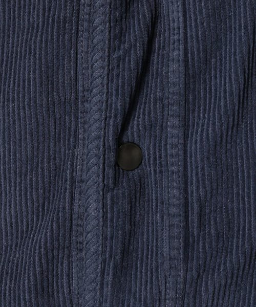 SAVE KHAKI UNITED（セーブカーキユナイテッド）の「SKU CORDUROY AND BERBER VEST #（ブルゾン・メンズ・オリーブ/ブラック系その他/ダークブルー・SMALL/MEDIUM/LARGE）」の11枚目の写真