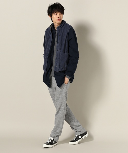 SAVE KHAKI UNITED（セーブカーキユナイテッド）の「SKU CORDUROY AND BERBER VEST #（ブルゾン・メンズ・オリーブ/ブラック系その他/ダークブルー・SMALL/MEDIUM/LARGE）」の19枚目の写真