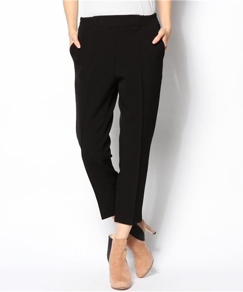 ROSE BUD（ローズバッド）の「(P.P) 3232-402DO （スラックス・レディース・ブラック/モスグリーン/バーガンディー・ONE SIZE）」の2枚目の写真