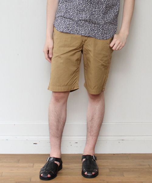 orSlow(オアスロウ)の「orSlow/オアスロウ 別注 フレンチワークショーツ(その他パンツ・メンズ・ベージュ/ネイビー/オリーブ・1/2/3)」の1枚目の写真