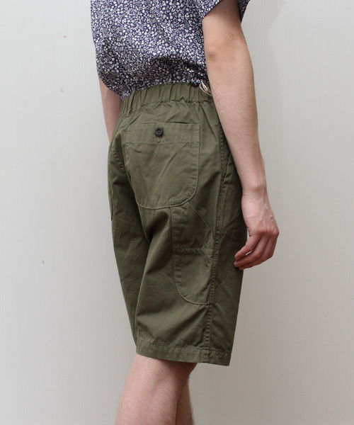 orSlow(オアスロウ)の「orSlow/オアスロウ 別注 フレンチワークショーツ(その他パンツ・メンズ・ベージュ/ネイビー/オリーブ・1/2/3)」の10枚目の写真
