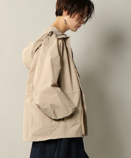 notch.（ノッチ）の「オーバーシルエットマウンテンパーカー（マウンテンパーカー・レディース・ベージュ/オリーブ/ネイビー/ライトベージュ・M）」の3枚目の写真
