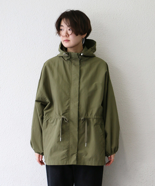 notch.（ノッチ）の「オーバーシルエットマウンテンパーカー（マウンテンパーカー・レディース・ベージュ/オリーブ/ネイビー/ライトベージュ・M）」の13枚目の写真