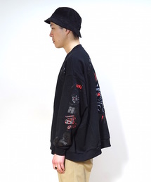 FLAGSTUFF スウェット トレーナー タトゥースウェット FLAGSTUFF スウェット トレーナー タトゥースウェット